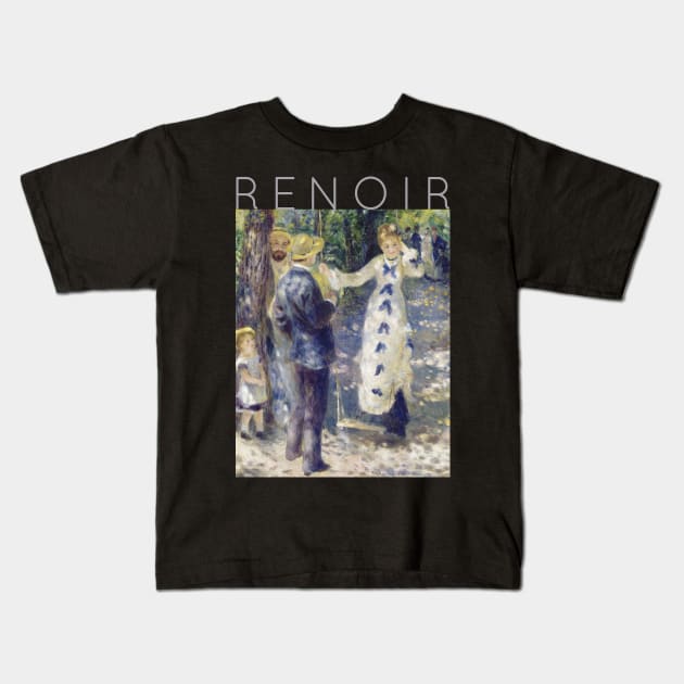 Pierre-Auguste Renoir - The Swing Kids T-Shirt by TwistedCity